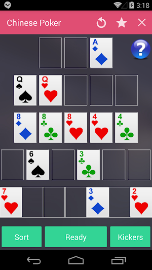Chinese Poker Screenshot 1
