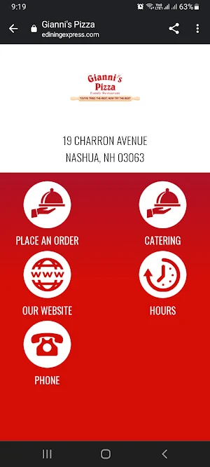 Gianni’s Pizza Screenshot 0