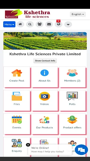 Kshethra Life Sciences Pvt Ltd Screenshot 1