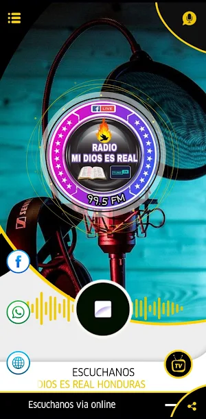 MI DIOS ES REAL 99.5 FM HN Screenshot 1