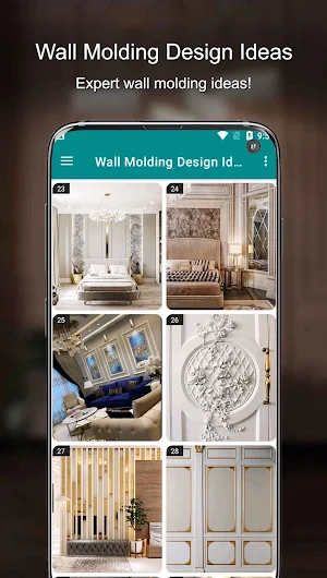 Wall Molding Design Ideas Screenshot 1