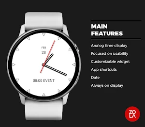 Bright Analog Watch Face Screenshot 1