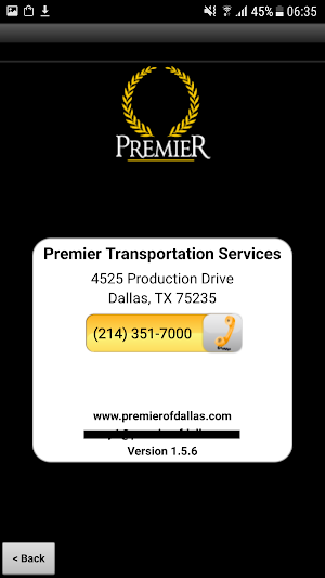 Premier Transportation Screenshot 2