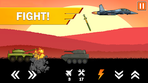 Tank War Battle: 2D Tanks Game Screenshot 1