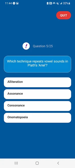 Poetry questions and answers Screenshot 1