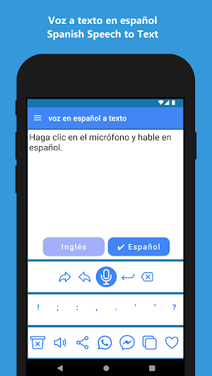 Spanish Speech to Text Screenshot 2