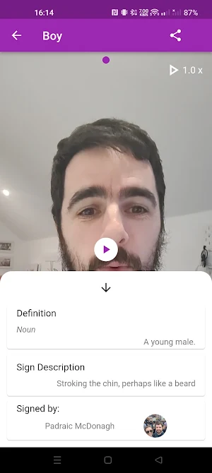 CrowdSign Irish Sign Language Screenshot 2