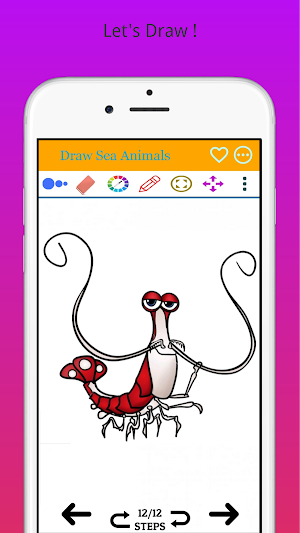 How to Draw Sea Animals Step by Step Screenshot 3