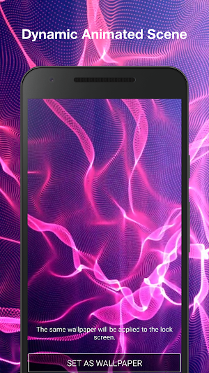 Electric Plasma Live Wallpaper Screenshot 1