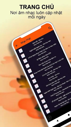 Nhạc Phật Thanh Thản Tâm Hồn Screenshot 0