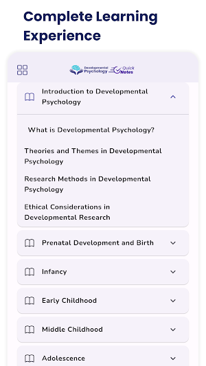 Developmental Psychology Screenshot 3