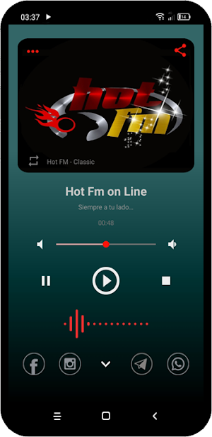 HOT FM Online Screenshot 0