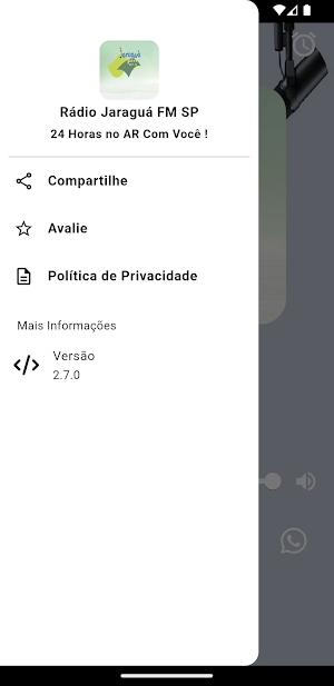 Rádio Jaraguá FM SP Screenshot 1