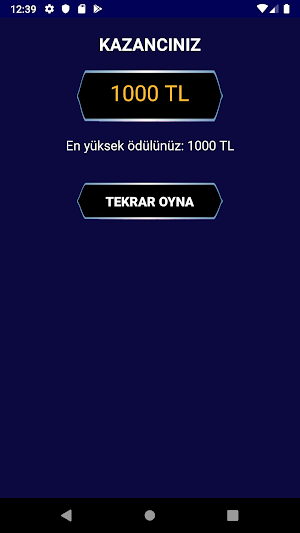 Yeni Milyoner 2020 Bilgi Yarışması Screenshot 2