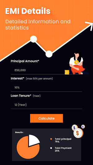 EMI Calculators: FinancialCal Screenshot 0