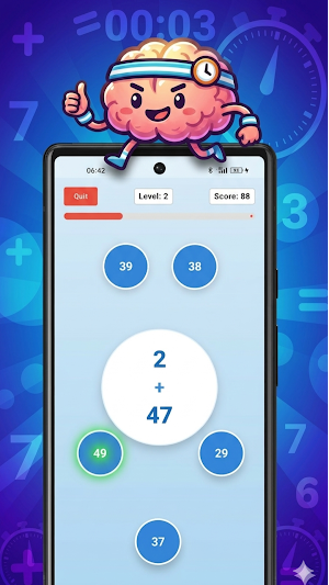SumRush: Mental Addition Rush Screenshot 0