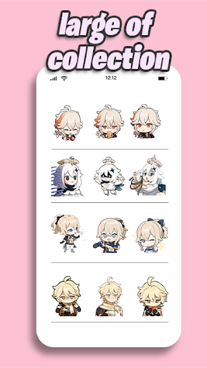 Genshin Stickers WAStickers Screenshot 1