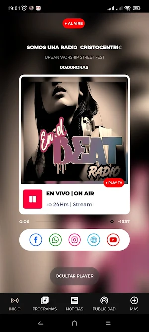 En El Beat Radio Screenshot 2