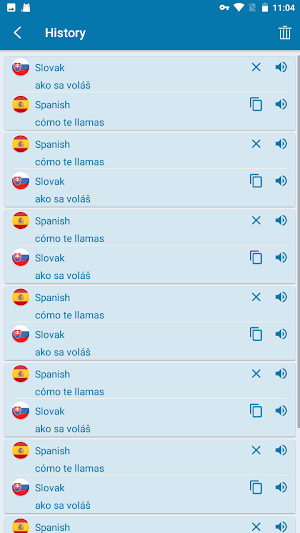 Slovak Spanish Translation Screenshot 1