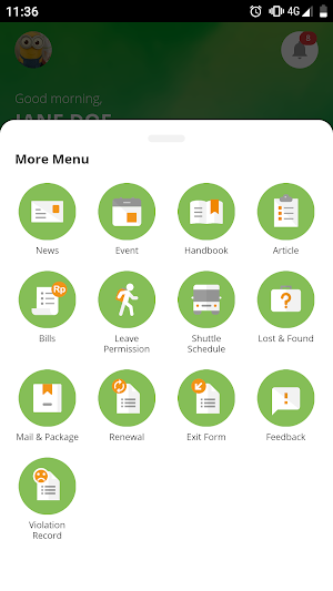 BINUS Square Mobile Screenshot 2