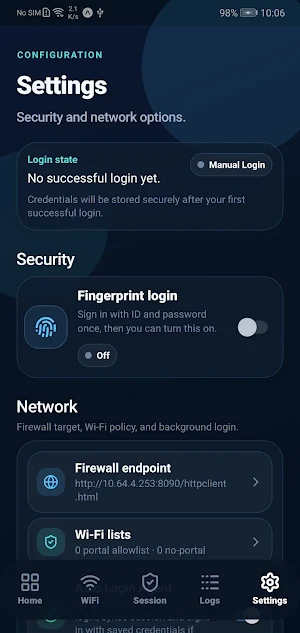 WiFiGate Screenshot 2