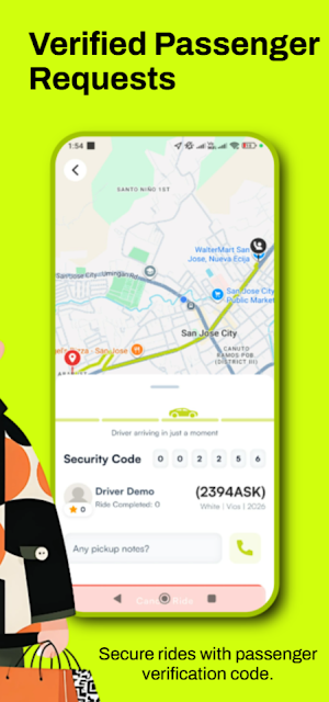 HatidGo - Driver Screenshot 1