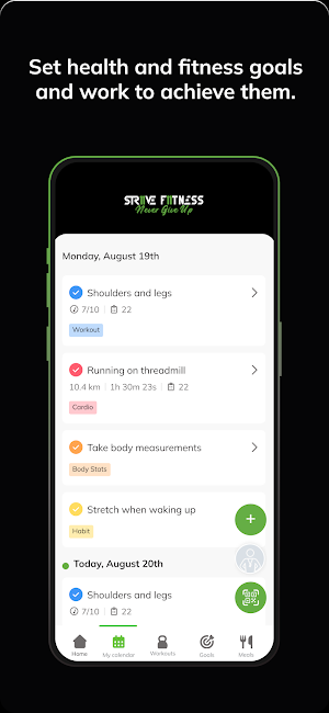 Strive 11 Fitness Screenshot 3