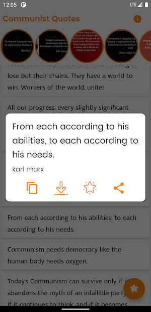 Communist Quotes and Sayings Screenshot 0