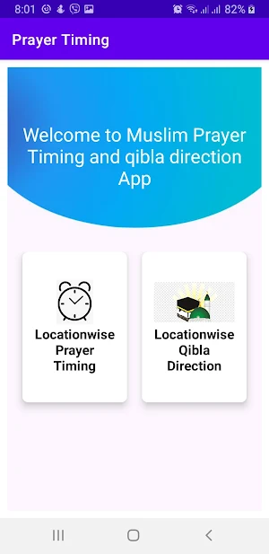 Prayer Timing Screenshot 1