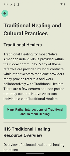 Veterans Wellness Path Screenshot 3