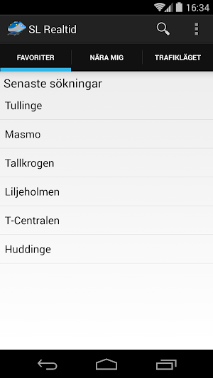 SL Realtid Screenshot 1
