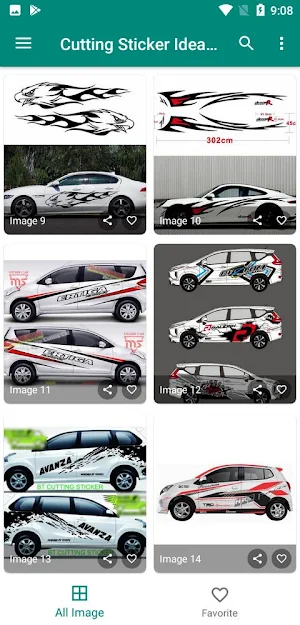Cutting Sticker Ideas for Cars Screenshot 1
