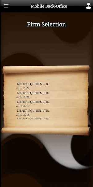 MEHTA-BACKOFFICE Screenshot 1