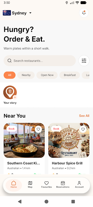Restaurants Near Me Screenshot 0