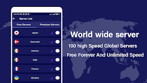 Private Browser VPN Screenshot 1
