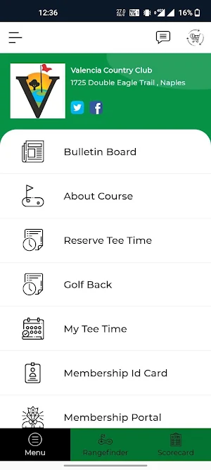 Valencia Golf & CC-Naples Screenshot 1