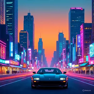 Synthwave Wallpapers Screenshot 1