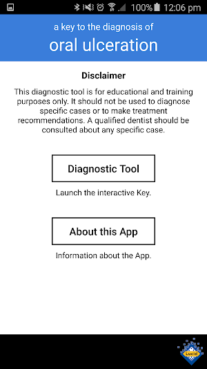 Diagnosis of Oral Ulceration Screenshot 1