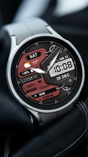 Hybrid LONUC URX132 Watch face Screenshot 0