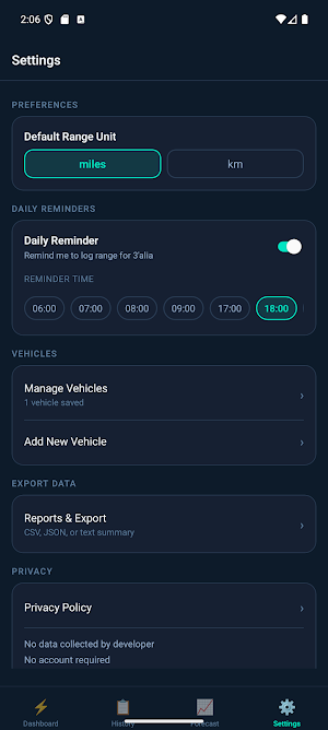 RangeKeeper EV Screenshot 3
