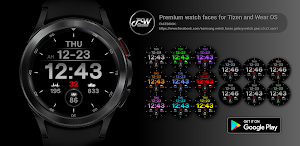 PWW14 - Sport Digi Watch Face Screenshot 0