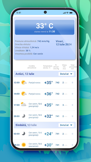 Meteo2 Moldova Screenshot 1