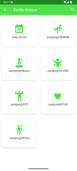 Jumping Fitness Brno Screenshot 1