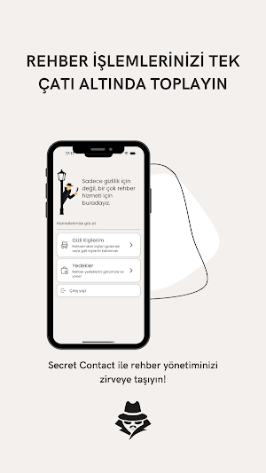 Secret Contact: Rehberin Senin Screenshot 0