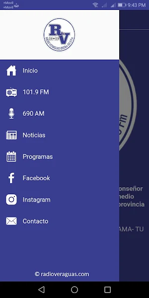 RADIOVERAGUAS Screenshot 1