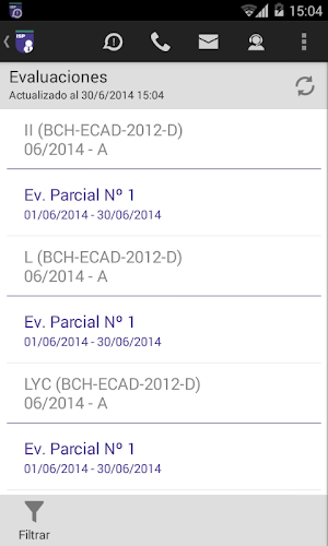 MiISP Móvil Docentes Screenshot 3