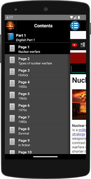 Nuclear warfare - History Screenshot 0