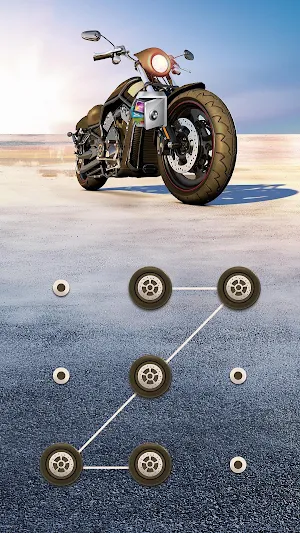 AppLock Theme Motorcycle – Paid Theme Screenshot 0