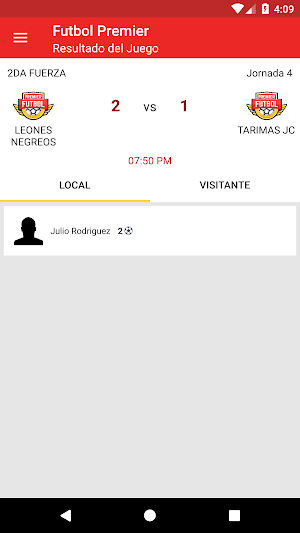 Premier Futbol Screenshot 1