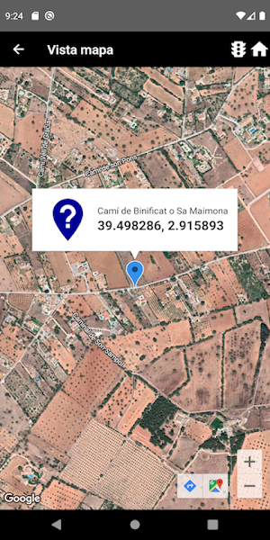 GeoLoc Llucmajor Screenshot 2